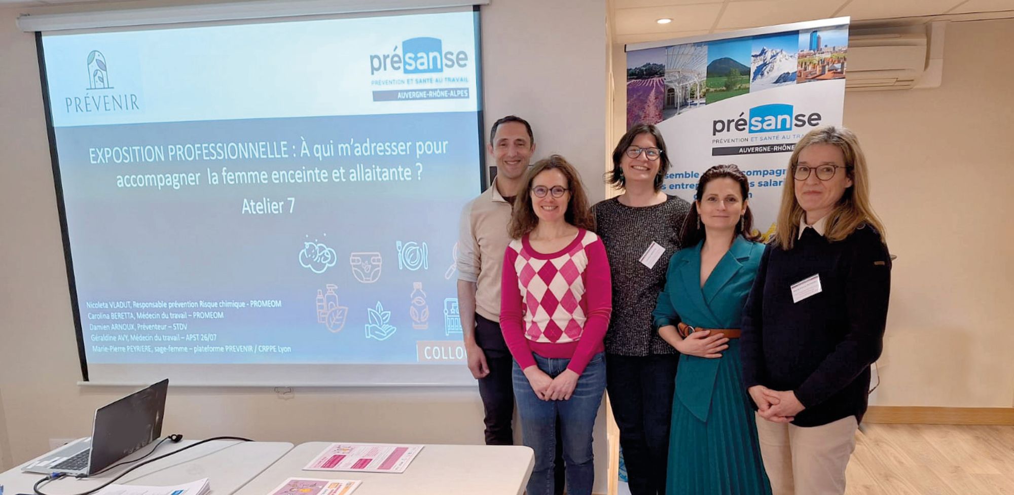 Colloque Prévenir les risques chimiques en périnatalité : stratégies et pratiques pour les professionnels de santé