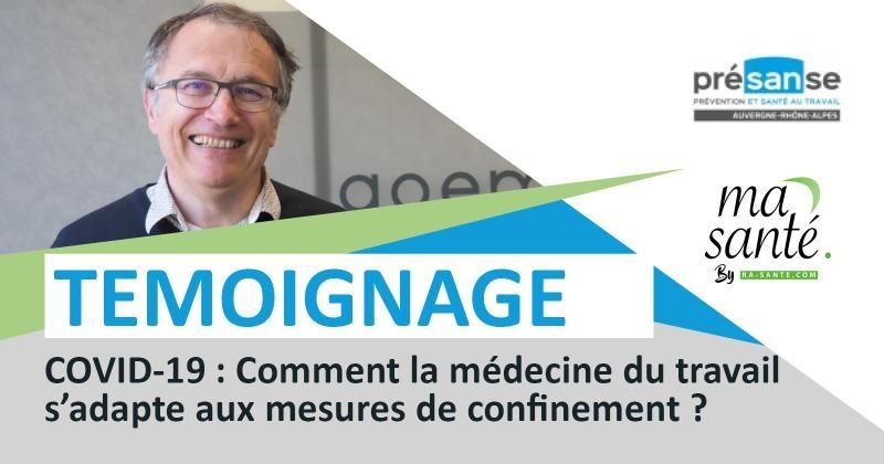 COVID-19 - témoignage du docteur Pascal Ehrmann