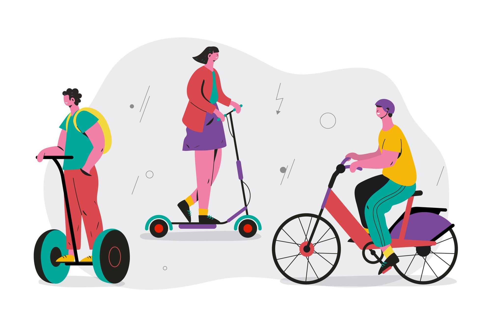 Les nouveaux moyens de déplacement