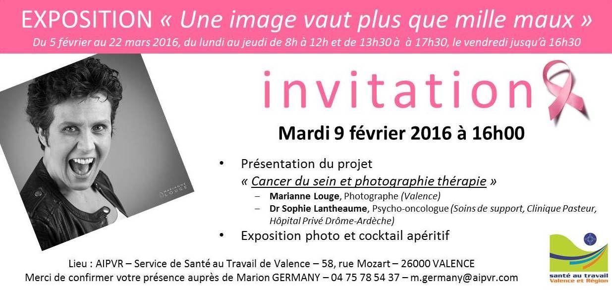Exposition " Une image vaut plus que mille maux " du 05/02 au 22/03 à AIPVR Valence